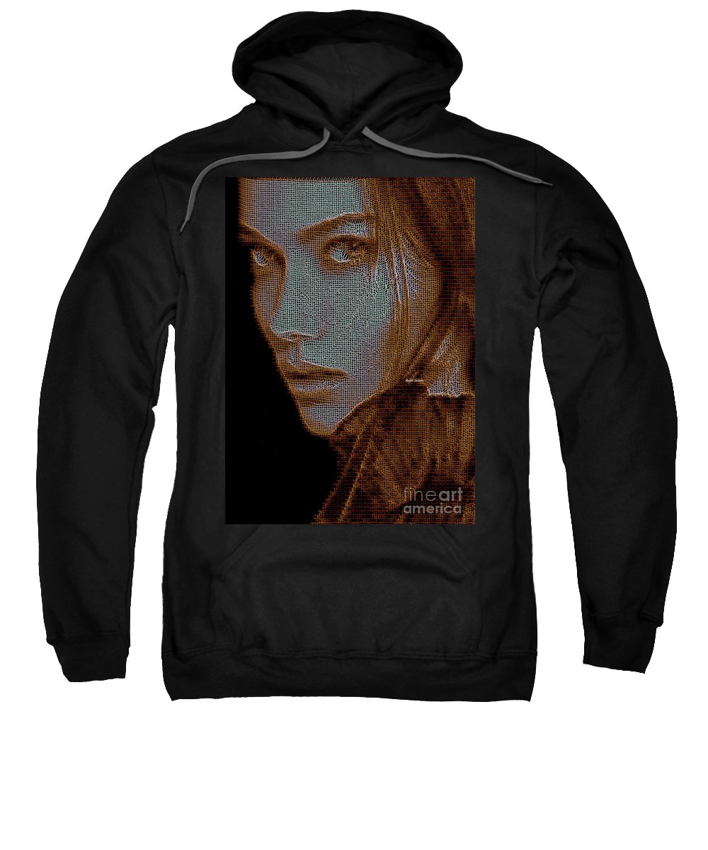 Hidden Face In Sepia - Sweatshirt