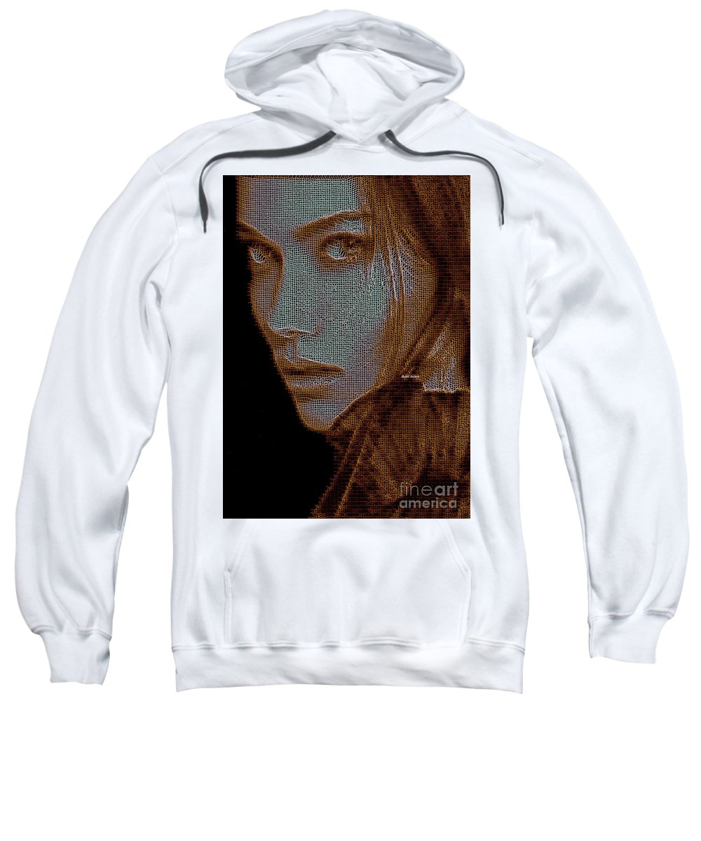 Hidden Face In Sepia - Sweatshirt