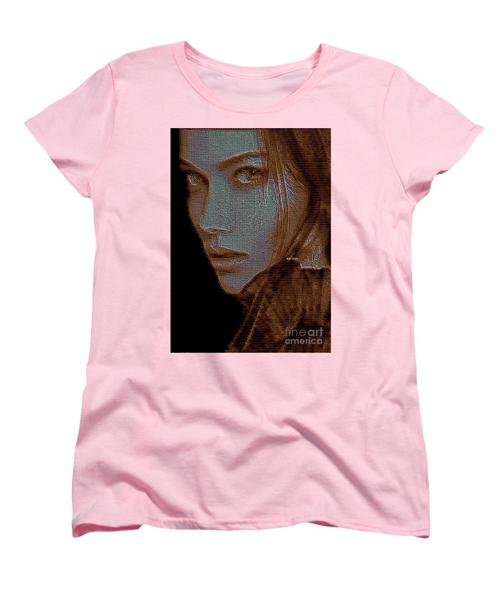 Hidden Face In Sepia - Women's T-Shirt (Standard Fit)