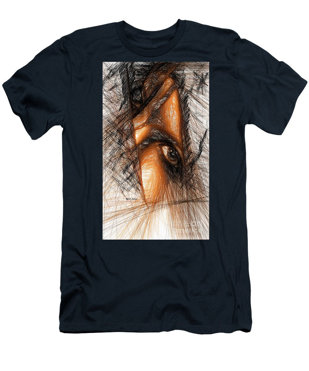 T-shirt pour homme (coupe ajustée) - Hide And Peek