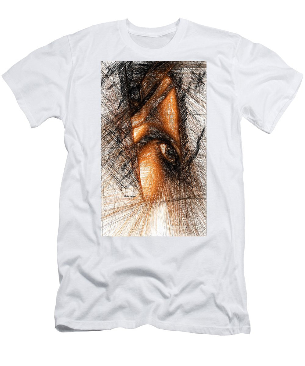 T-shirt pour homme (coupe ajustée) - Hide And Peek