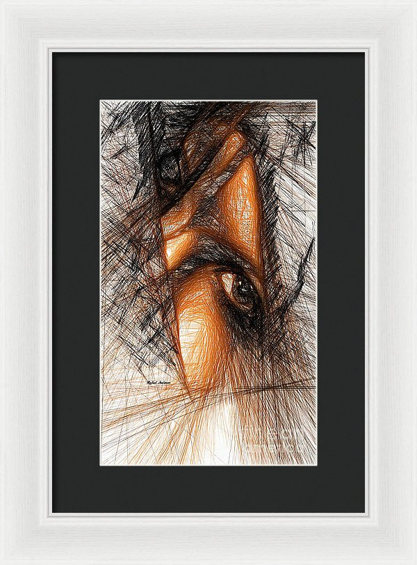 Framed Print - Hide And Peek