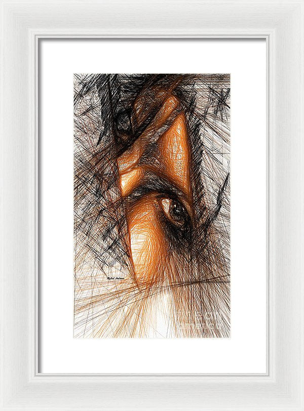 Framed Print - Hide And Peek