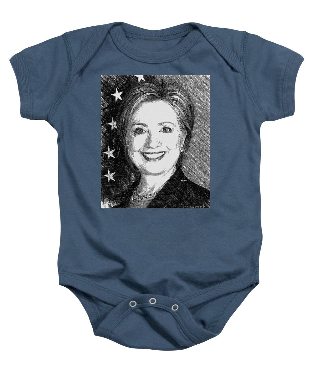 Baby Onesie - Hillary Clinton