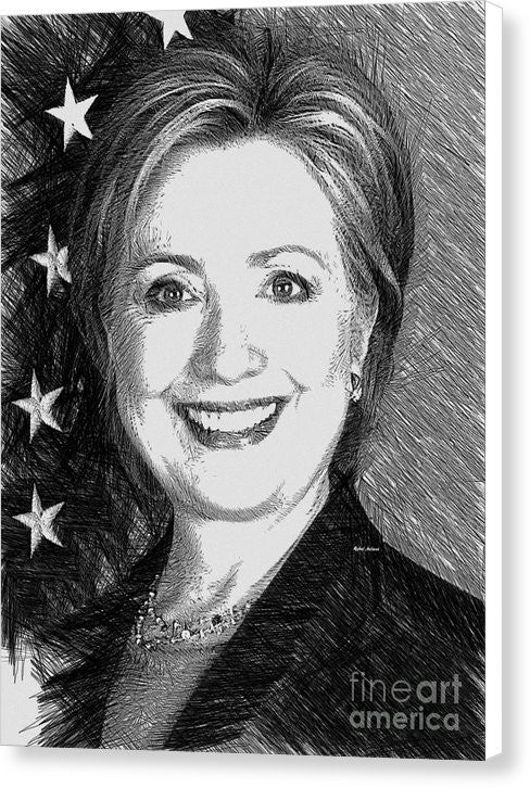 Canvas Print - Hillary Clinton