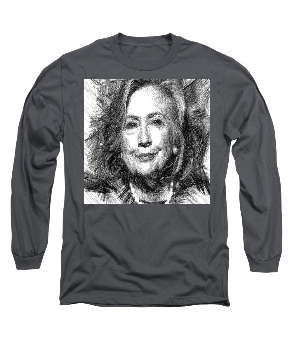 Long Sleeve T-Shirt - Hillary Rodham Clinton