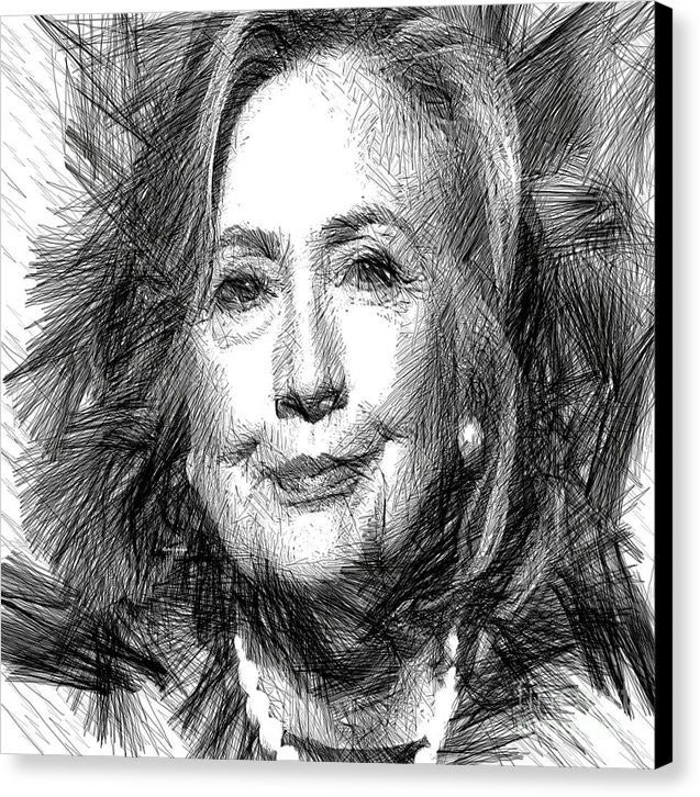 Canvas Print - Hillary Rodham Clinton