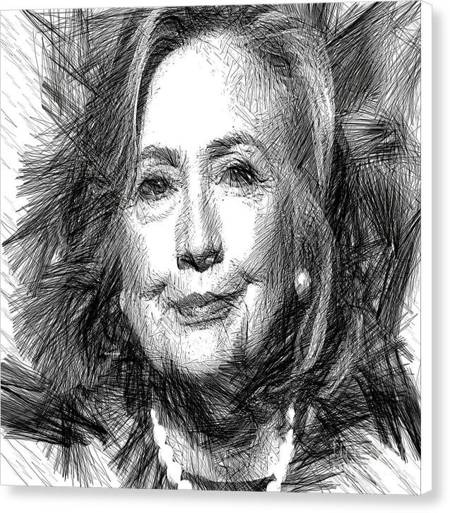 Canvas Print - Hillary Rodham Clinton