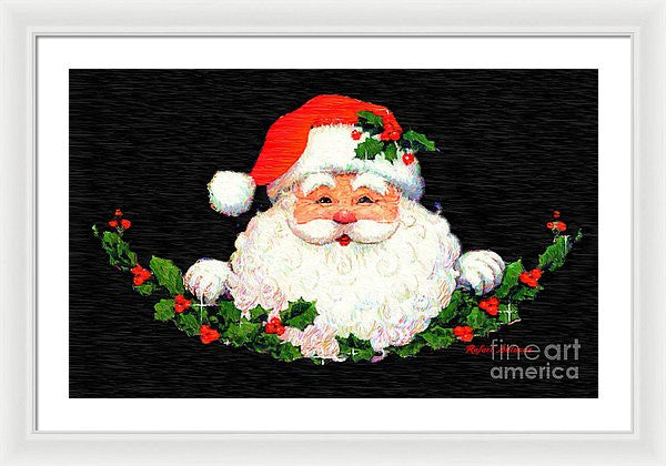 Framed Print - Ho Ho Ho Merry Christmas