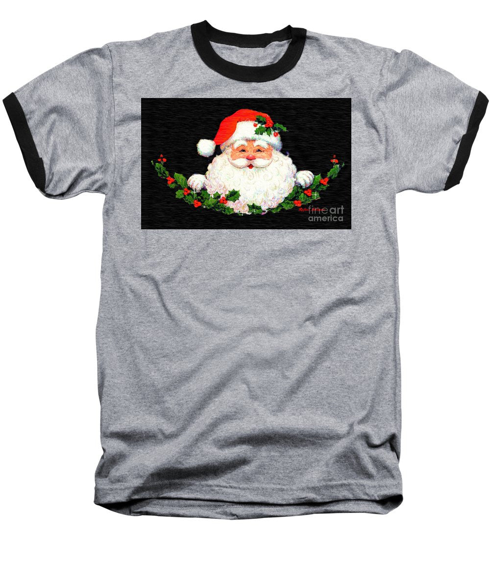 Baseball T-Shirt - Ho Ho Ho Merry Christmas