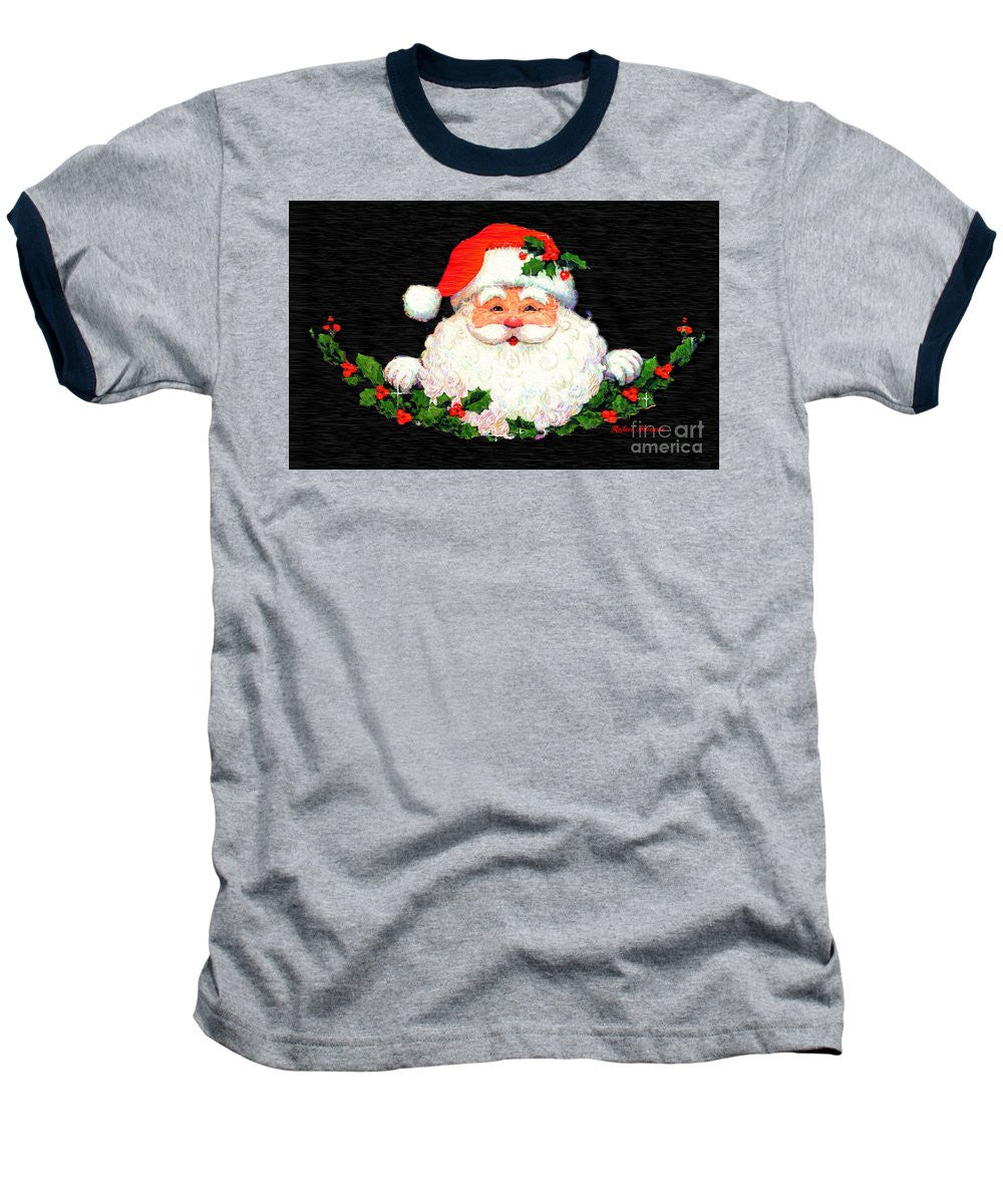 Baseball T-Shirt - Ho Ho Ho Merry Christmas