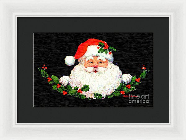 Framed Print - Ho Ho Ho Merry Christmas