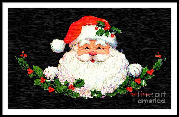 Framed Print - Ho Ho Ho Merry Christmas