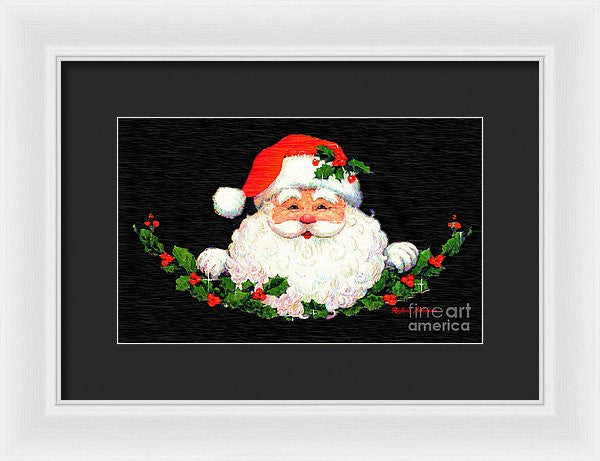 Framed Print - Ho Ho Ho Merry Christmas