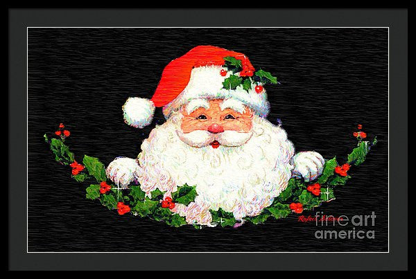 Framed Print - Ho Ho Ho Merry Christmas