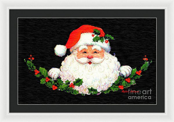 Framed Print - Ho Ho Ho Merry Christmas