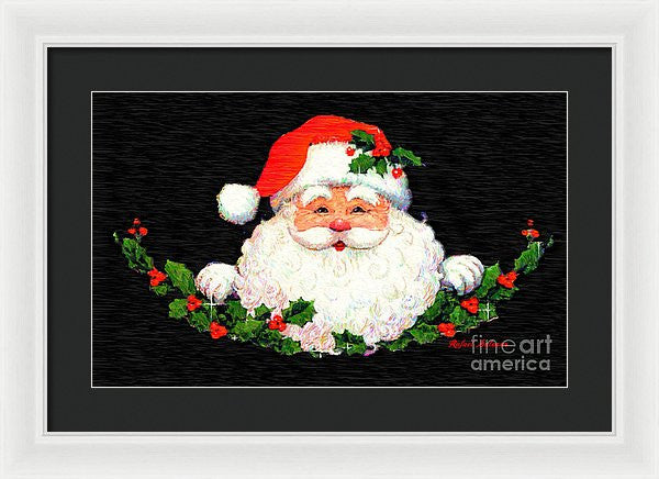 Framed Print - Ho Ho Ho Merry Christmas