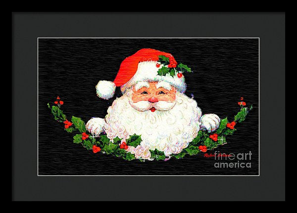 Framed Print - Ho Ho Ho Merry Christmas