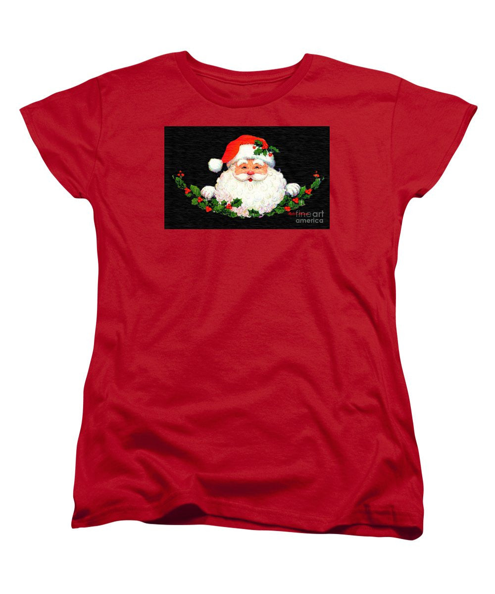 Women's T-Shirt (Standard Cut) - Ho Ho Ho Merry Christmas