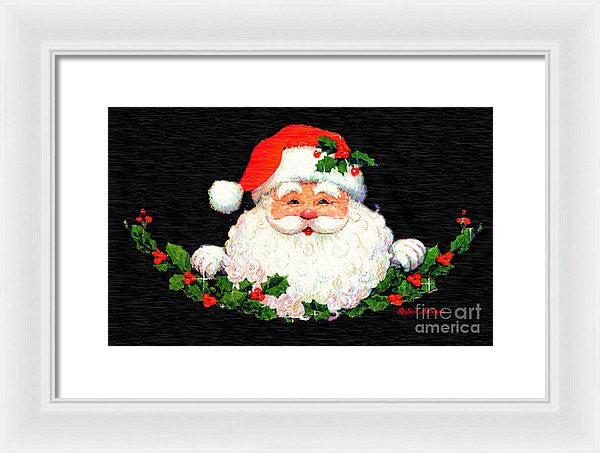 Framed Print - Ho Ho Ho Merry Christmas