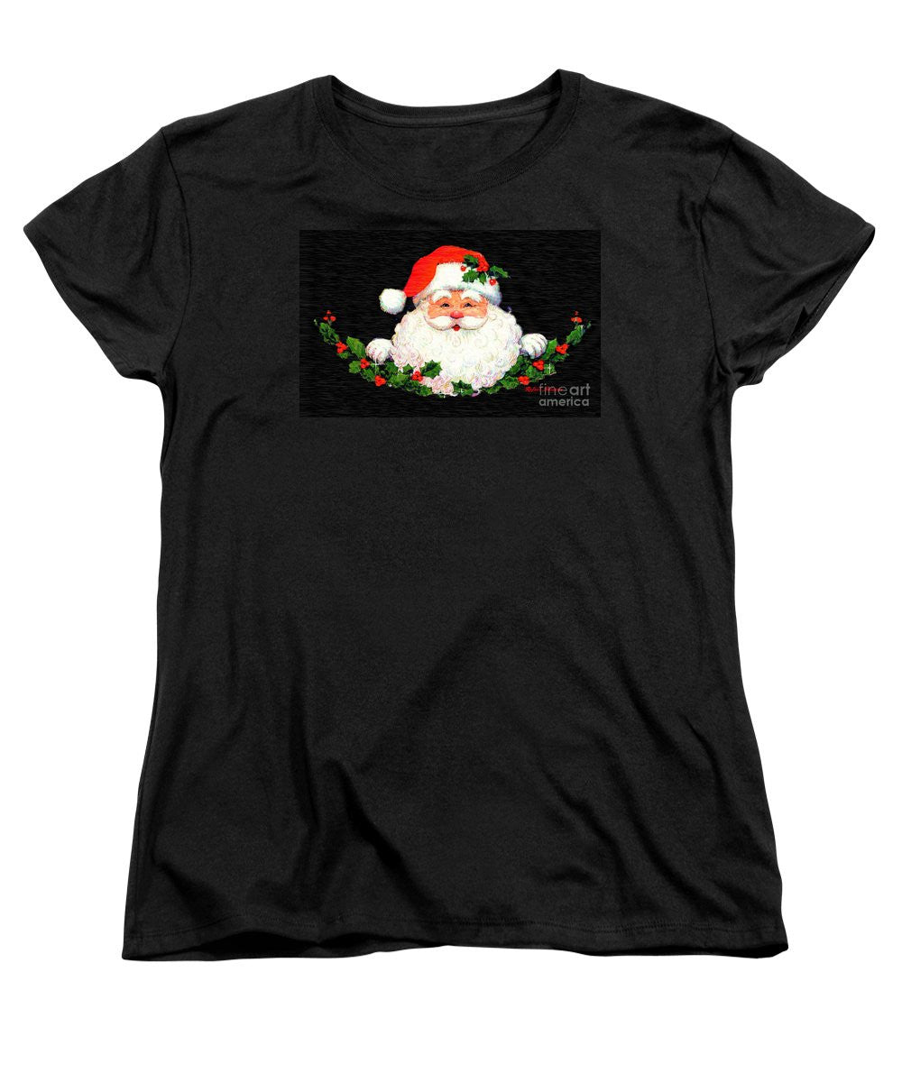 Women's T-Shirt (Standard Cut) - Ho Ho Ho Merry Christmas