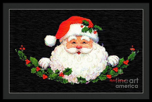 Framed Print - Ho Ho Ho Merry Christmas