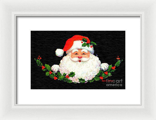 Framed Print - Ho Ho Ho Merry Christmas