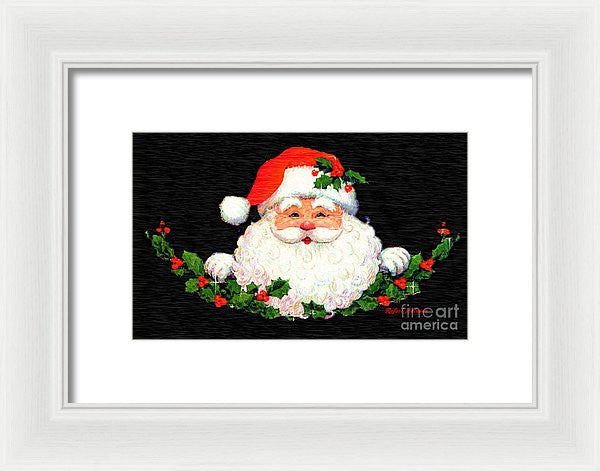 Framed Print - Ho Ho Ho Merry Christmas