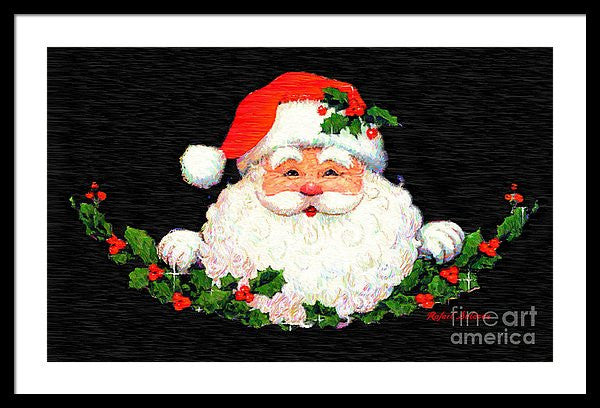 Framed Print - Ho Ho Ho Merry Christmas