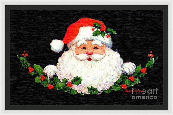 Framed Print - Ho Ho Ho Merry Christmas