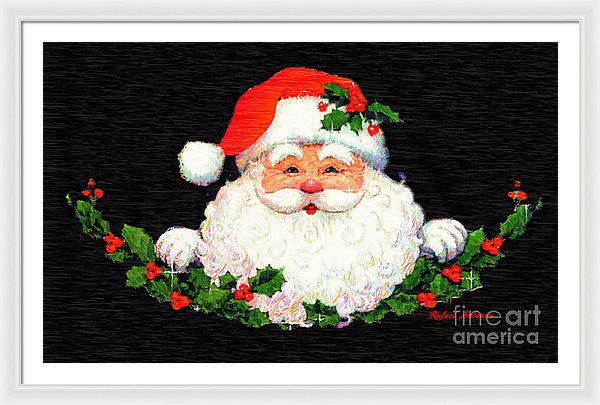 Framed Print - Ho Ho Ho Merry Christmas