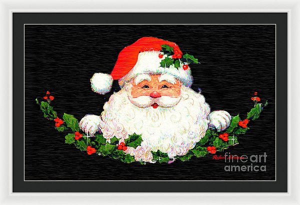 Framed Print - Ho Ho Ho Merry Christmas