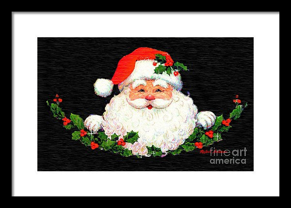 Framed Print - Ho Ho Ho Merry Christmas