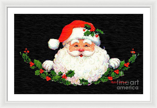 Framed Print - Ho Ho Ho Merry Christmas