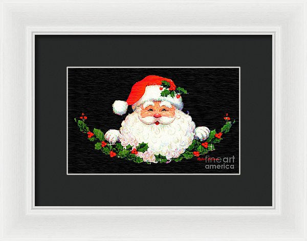 Framed Print - Ho Ho Ho Merry Christmas