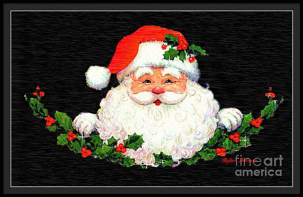 Framed Print - Ho Ho Ho Merry Christmas