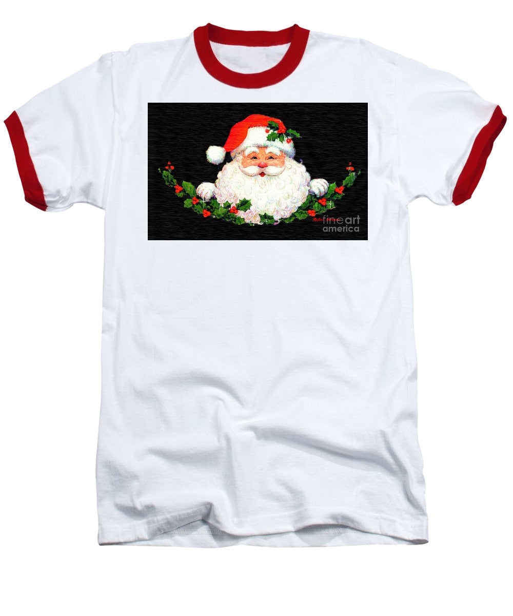 Baseball T-Shirt - Ho Ho Ho Merry Christmas