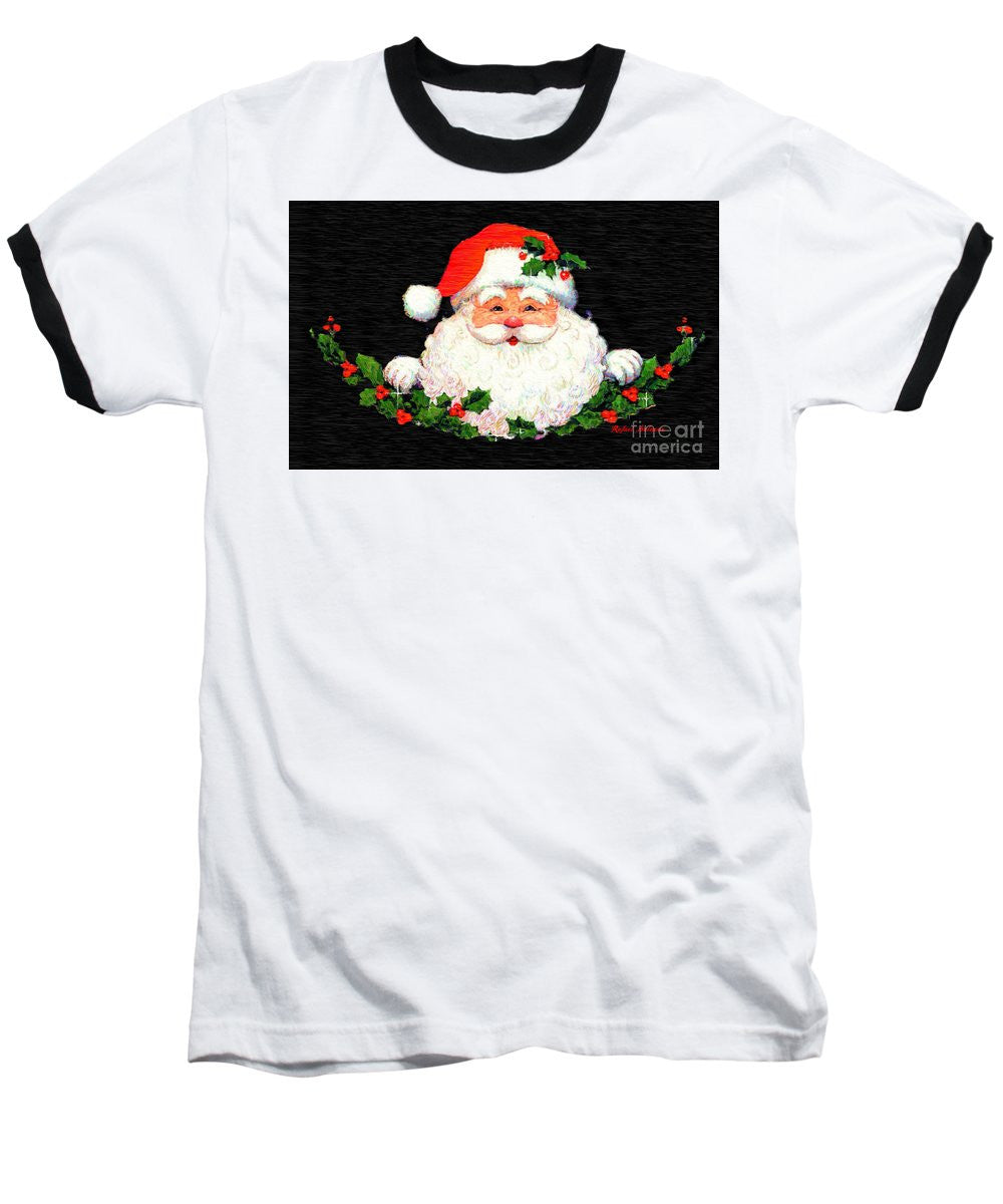 Baseball T-Shirt - Ho Ho Ho Merry Christmas