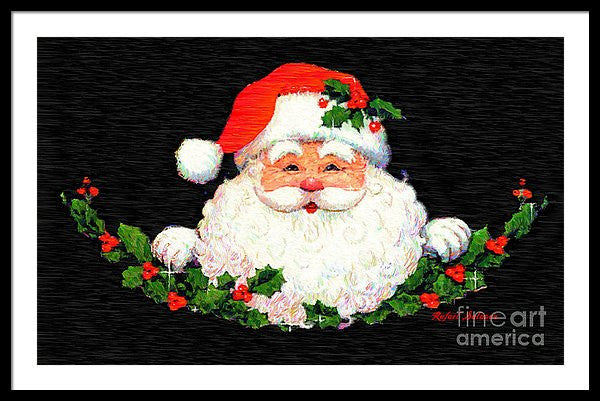 Framed Print - Ho Ho Ho Merry Christmas