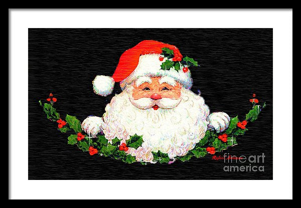 Framed Print - Ho Ho Ho Merry Christmas