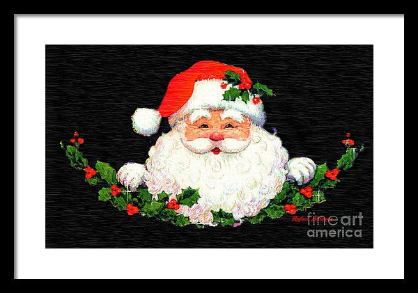 Framed Print - Ho Ho Ho Merry Christmas