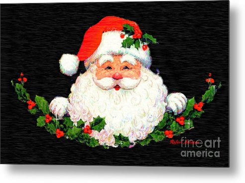 Metal Print - Ho Ho Ho Merry Christmas