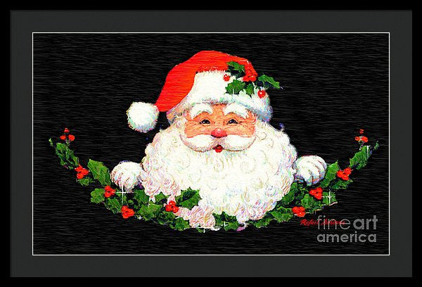 Framed Print - Ho Ho Ho Merry Christmas