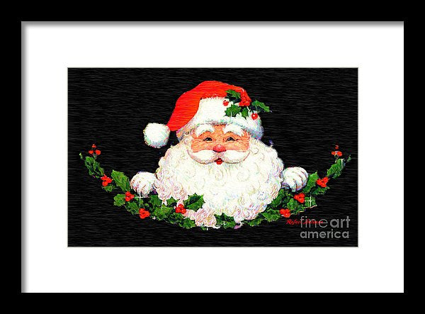 Framed Print - Ho Ho Ho Merry Christmas