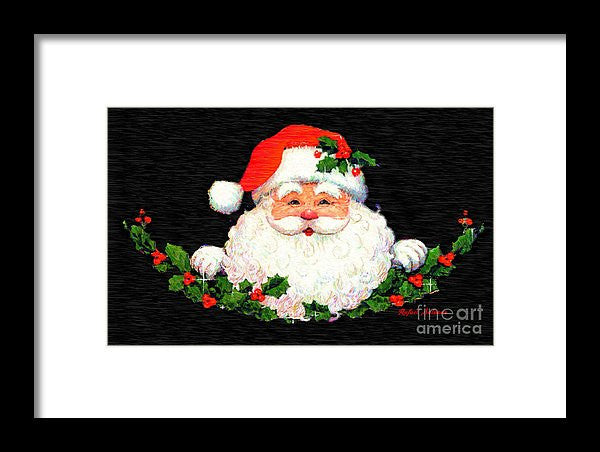 Framed Print - Ho Ho Ho Merry Christmas