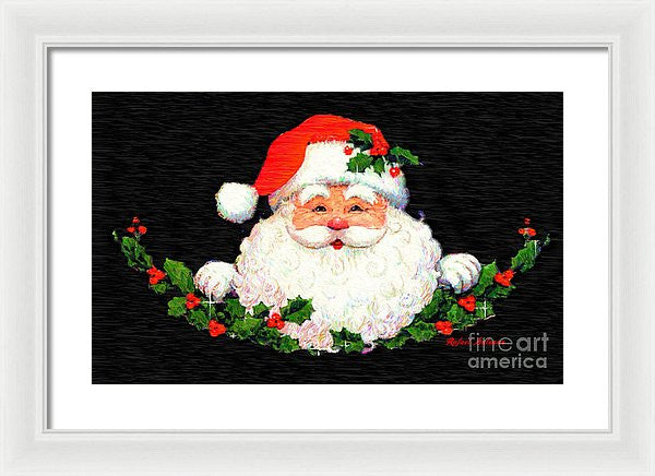 Framed Print - Ho Ho Ho Merry Christmas