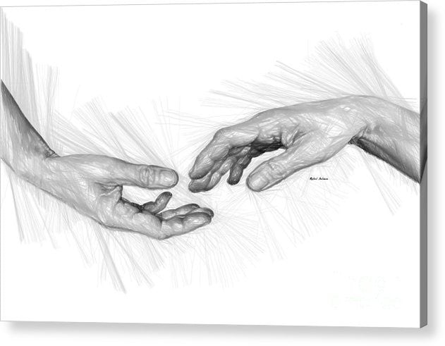 Acrylic Print - Hold My Hand