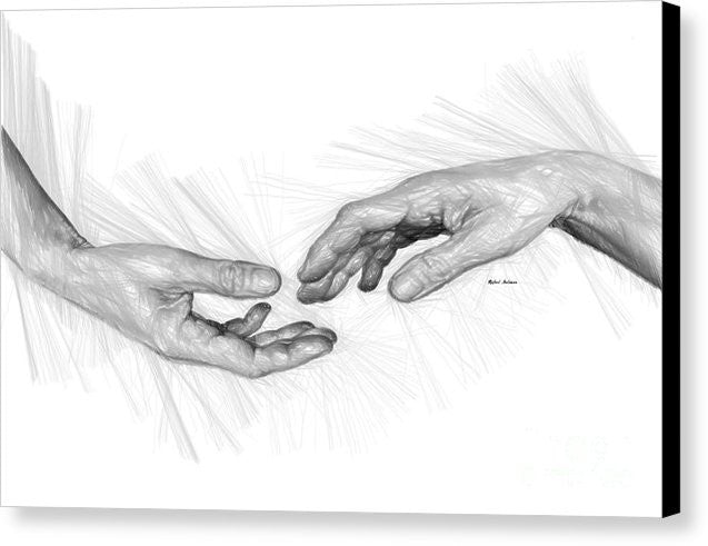 Canvas Print - Hold My Hand