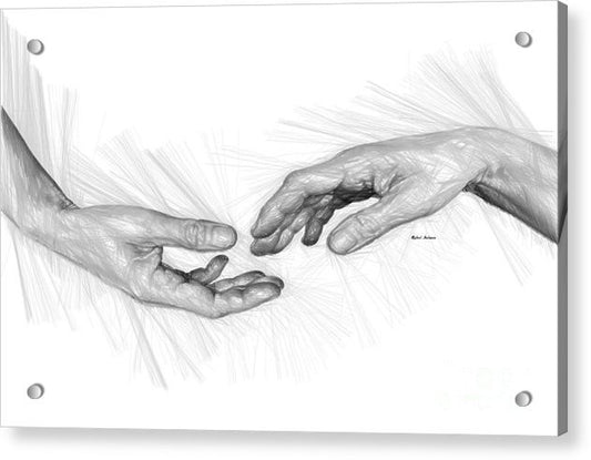 Acrylic Print - Hold My Hand