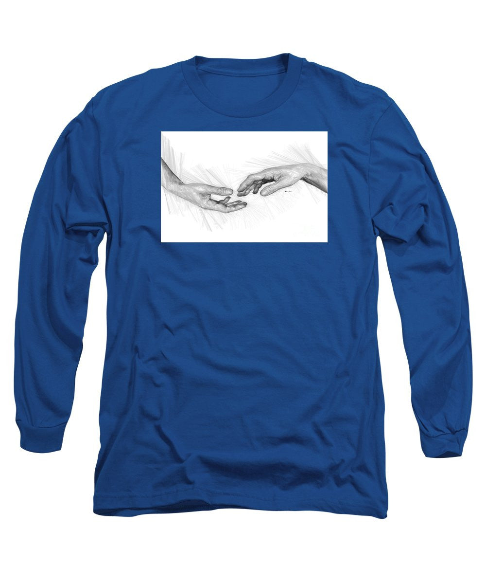 Long Sleeve T-Shirt - Hold My Hand